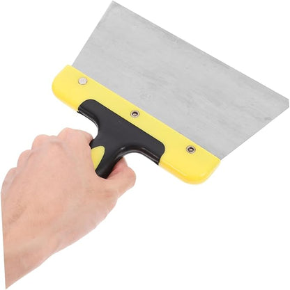 Kisangel Stainless Steel Bird Poop Droppings Scraper Tool for Easy Bird Cage Cleaning Sturdy Droppings Cleaning Tool for Parrot and Chicken Coop