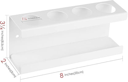 Wall Mounted Electric Toothbrush Holder, 4 Slots Stand