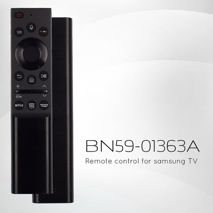 Ceybo Original Solar Voice Remote Control Replacement with YouTube Netflix Shortcut for Samsung Smart TVs, Compatible with Neo QLED 8K, QLED (BN59-01480A)