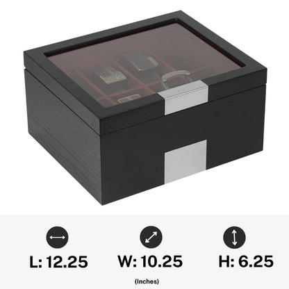 Decorebay Executive Belt Man Belt Box and Organizer