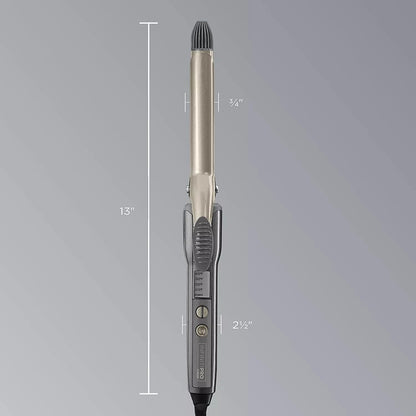 CONAIR INFINITIPRO Tourmaline 1 1/2-Inch Ceramic Curling Iron, 1 ½ inch barrel produces soft waves – for use on medium and long hair