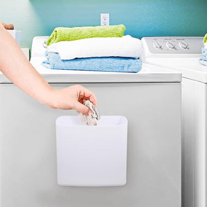 Picowe Magnetic Laundry Storage, Large Lint Holder Bin, Space-Saving Trash