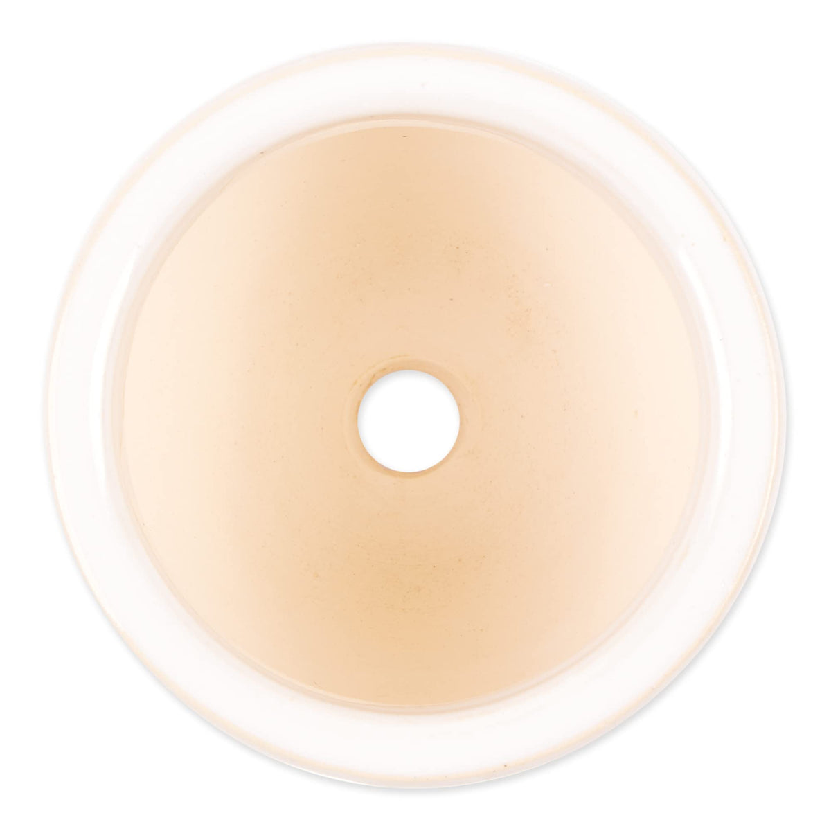 DII Ceramic Planter Collection Herb Pot Set, Cream Round, 13x75x4.5x4