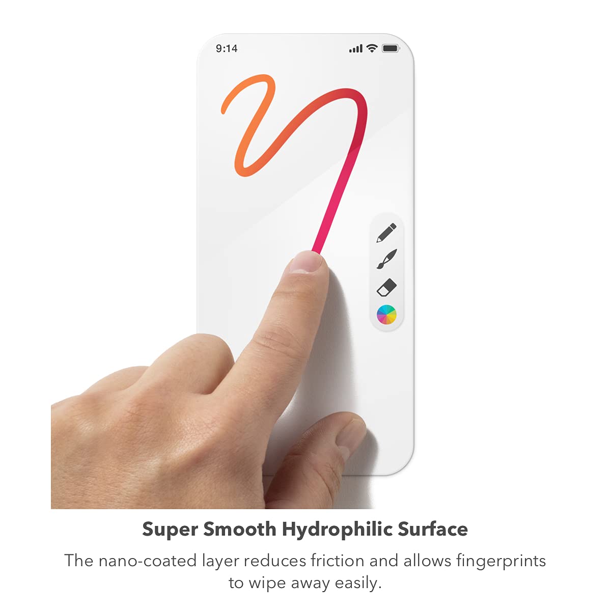 ZAGG InvisibleShield Fusion Curve with D3O for Samsung Galaxy S22 Ultra – Flexible Hybrid Screen Protection – Strengthened with D3O – Extreme Impact and Scratch Protection – for Curved Screens