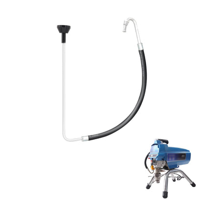 Reflux Line Replacement Parts for Airless Paint Sprayer Accessories ，Compatible with Graco 390 395 490 Airless Spraying Machine ，Paint Sprayers Tool Parts