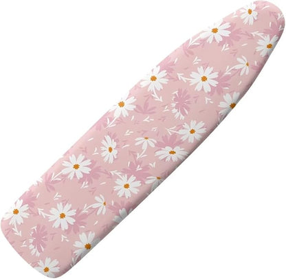 Petal Pink Ironing Covers with Thick Padding and Elasticized Edge Ironing Board