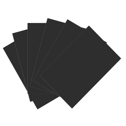 6 PCS 0.8mm Thick Double Sided Strong Magnetic Sheets Flexible Rubber Sheets for Metal Dies Storage and Organize Scrapbooking Tool Craft Supplies Rubber Magnetic Sheets Set