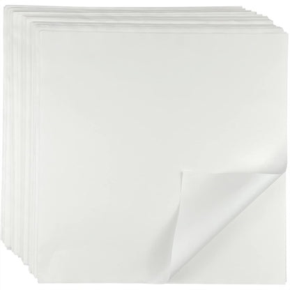 CAMKYDE Deli Paper Sheets 12" X 12" 200PK, Grease Proof Sandwich Wrapping Paper (White)