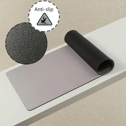 2pcs Fantasy Style Faucet Draining Mat, Faucet Absorbent Mat