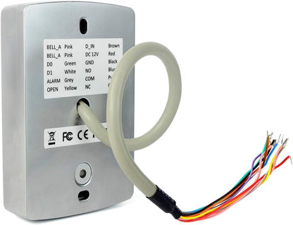 Retekess T-AC04 Access Control System,Garage Door Keypad,IP68 Waterproof,Wiegand 26 PIN Code RFID Keypad,Support 2000 Users