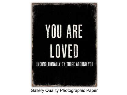 You Are Positive Affirmations Wall Art - Entrepreneur Positive Inspirational Quotes - Motivational poster - Home Office - Classroom Decorations - Success Sayings - Encouragement Gifts for Men, Women