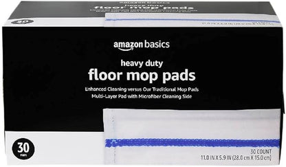 Amazon Basics Heavy Duty Disposable Floor Cleaning Mopping Pads