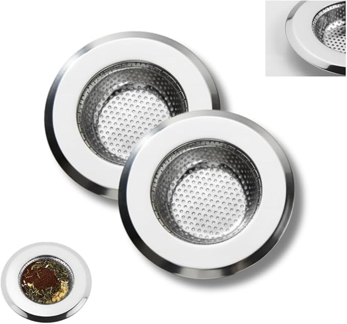 2-Pack 4.5 Inch Sink Strainers