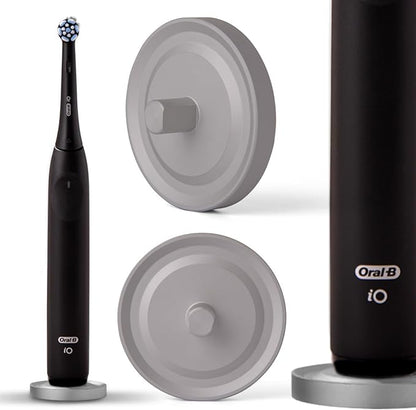 Silver Oral-B Compatible Electric Toothbrush Holder