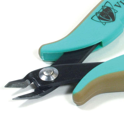 The Beadsmith Vintaj Semi-Flush Cutter – 5-Inches (127mm), Ergonomic Handle – Make Clean, Flush & Precise Cuts – Jewelry Making Tool for Creating Earrings, Bracelets & Necklaces
