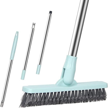 Affogato Floor Scrub Brush Bathroom Long Handle Bathtub Push Broom Shower Tile