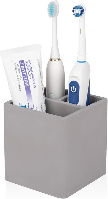Diatomite Toothbrush Holders for Bathrooms, Electric Toothbrush and Toothpaste