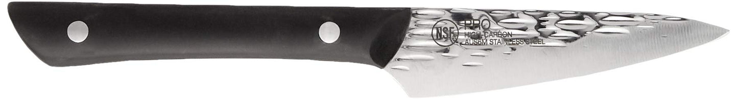 Kai PRO 6" Chef’s Knife, Hand Sharpened Kitchen Knife for Professional and Home Chefs, Japanese AUS6M Stainless Steel Blade, Full-Tang POM Handle, NSF Certified
