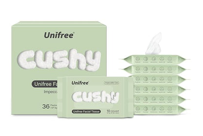 Unifree Facial Towels I Towelettes I Dry Wipes I Makeup Remover I Facial