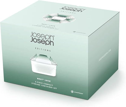 Joseph Joseph Nest Lock, 10 Piece Plastic Food Storage Container set