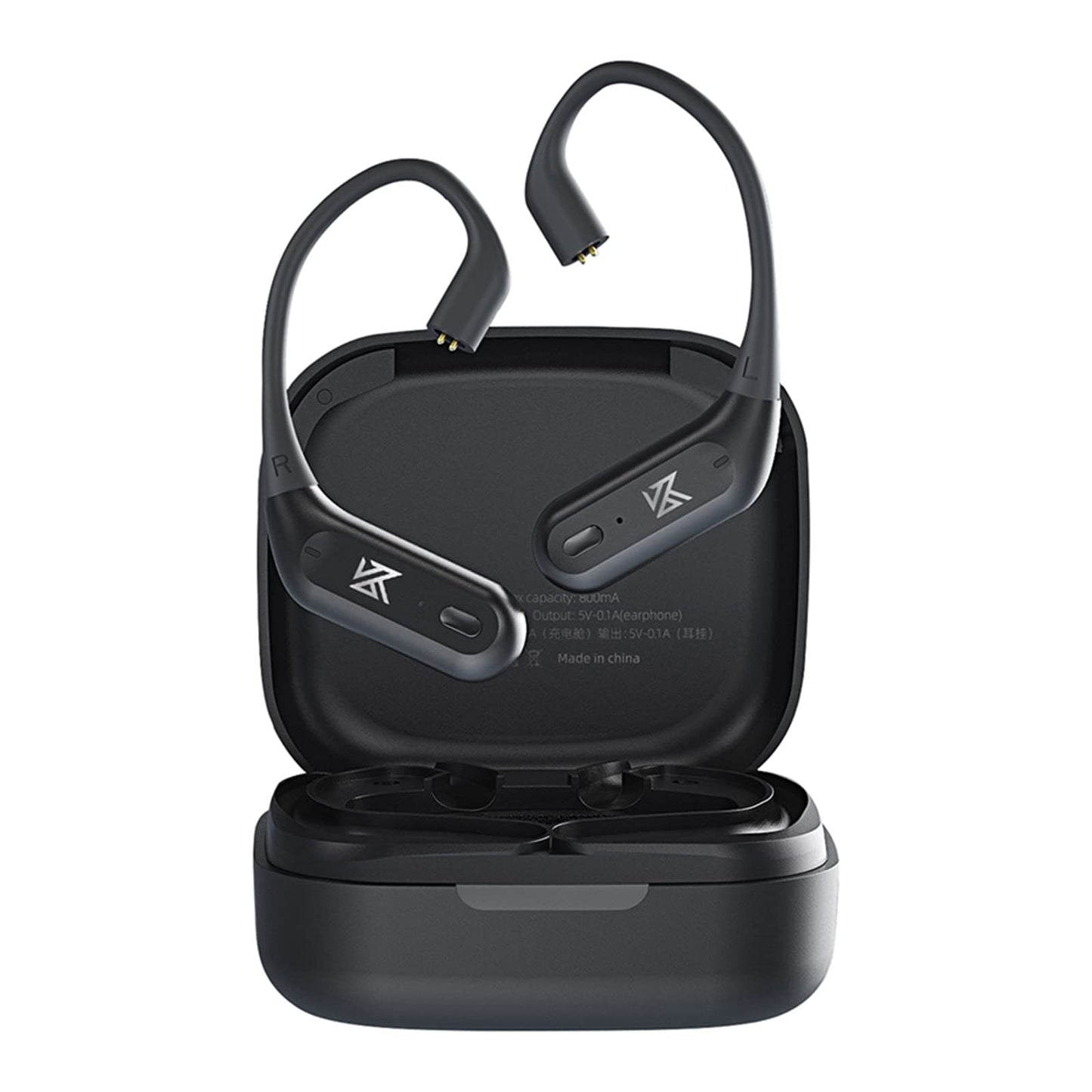 CCA KZ AZ09 PRO Bluetooth 5.2 Module IEM Bluetooth Adapter Waterproof Ear Hook Extra Long Battery Life Cable for KZ ZS10 PRO/ZSN Pro X/ZSN PRO/ZEX PRO/AS16 PRO/Zax/DQ6 Polaris/C12/CRA PRO(C pin)