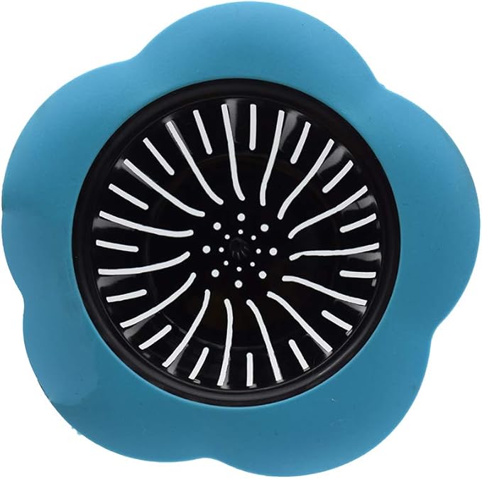 Silicone Kitchen Sink Strainer 2 Pack, Pouring strainers，Drain FilterLarge Wide