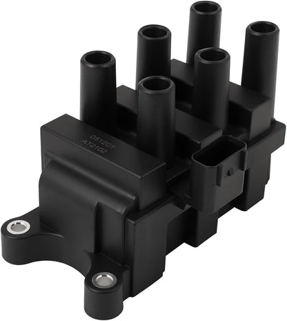 ECCPP 3 ignition coils with 3 iridium Spark Plugs,UF808,coils packs,for Smart Fortwo 2016-2017 0.9L‎224332428R,UF-808