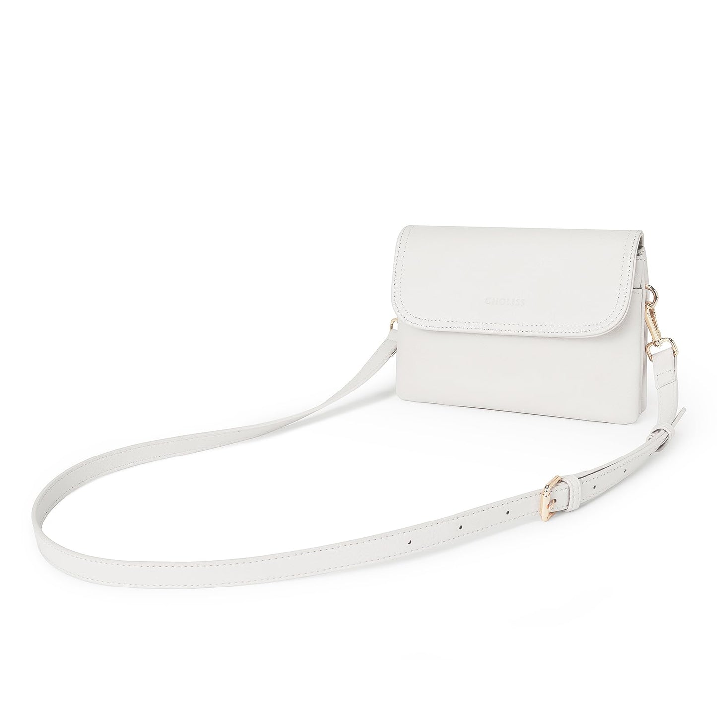 CHOLISS Small Crossbody Bags for Women, Vegan Leather Cell Phone Purse, Mini Travel Purse with Adjustable Strap