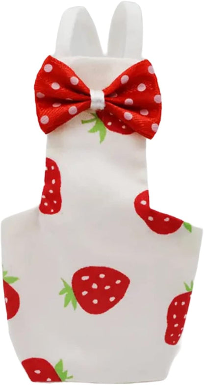 Bird Flight Suits Diapers for Monk Parakeets, Conures, Lovebirds, Cockatiels Flight Suits, Parrot Clothes, Bird Training Nappy Suit Liners Clothes (X-Small,Red)