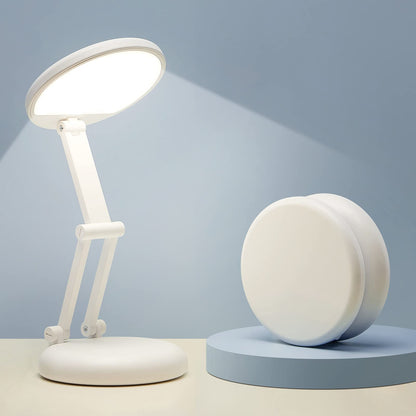 One Fire Cordless Desk Lamp,Dimmable Small Battery Powered Lights,3600mAh Rechargeable Wireless Table Lamp,Mini Lamp&Portable Light for Bed,Book Reading,Home for Small Spaces,Nail Light,Craft,Office