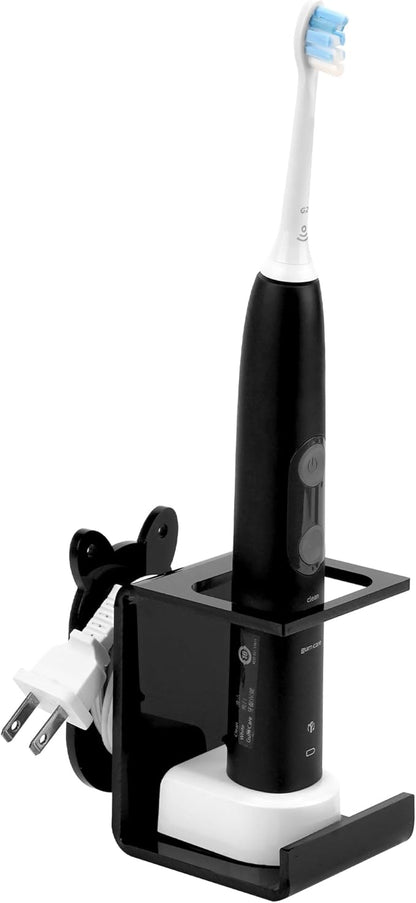 Electric Toothbrush Holder Wall Mounted, Electric Toothbrush Cord Organizer