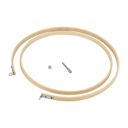 SENJEOK 20 PCS 8 Inch Bamboo Embroidery Hoop, 20cm Cross Stitch Circle Ring for Craft Sewing, DIY Project, Decoration