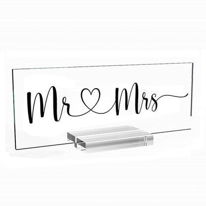 10 Pieces Rectangle Acrylic Sheet- Blank Transparent Plexiglass Acrylic Sign for Name Plates for Desk, Place Cards, Cricut Cutting and Engraving and DIY Projects (3 x 7.9 Inch)