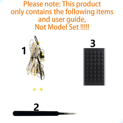 GEAMENT LED Light Kit Compatible with Lego Notre Dame de Paris - Lighting Set for Architecture 21061 (Model Set Not Included)