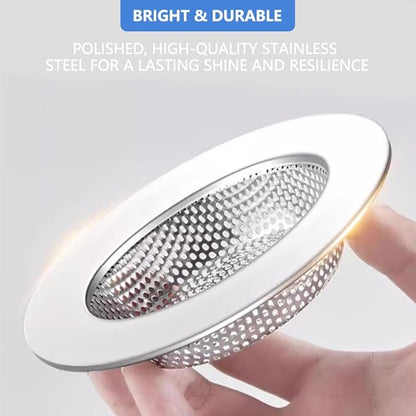 2 Pack Upgraded Double-Layer Kitchen Sink Strainer