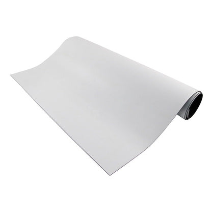 Master Magnetics Flexible Magnetic Sheet - Non-Adhesive Magnet - Ideal for Car Signs - Strong DIY Magnets for Fridge, Dry Erase Board, Crafting - 24.5" L x 12" W - White Vinyl Front - 1-Pack
