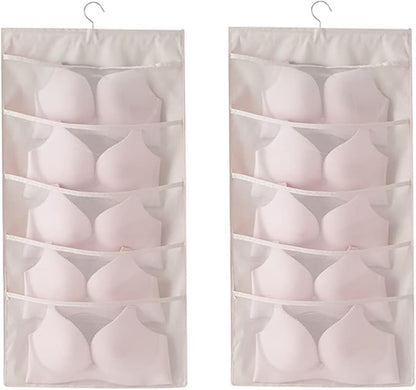 Bseash Enlarged Closet Hanging Bra Organizer