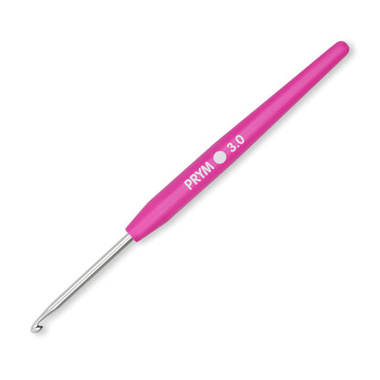 Prym Soft Grip Aluminum Crochet Hook Set, 2-6mm