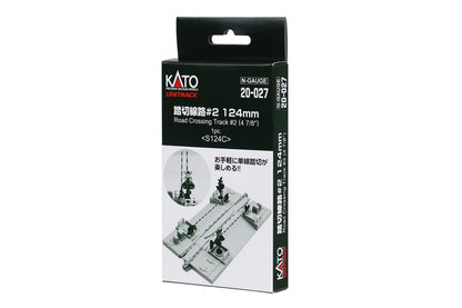 KATO N scale Crossing line # 2 124mm 20-027 Rail transport modelling Supplies
