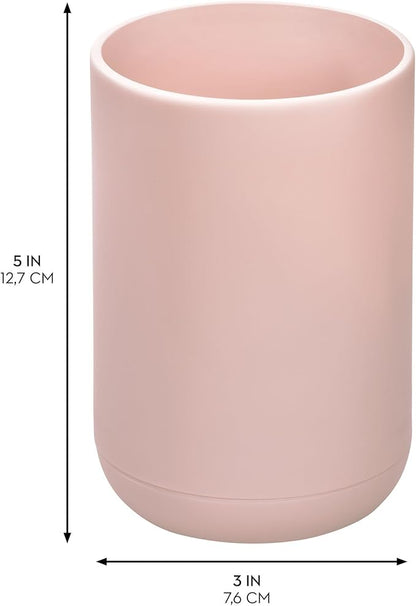 iDesign Toothbrush Holder with 3 Divided Sections