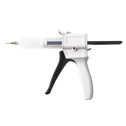 Dispenser Glue Gun, 30ml Manual Dispenser Glue Gun Plastic Manual Single Tube Handle Tool for Pressing Squeezing