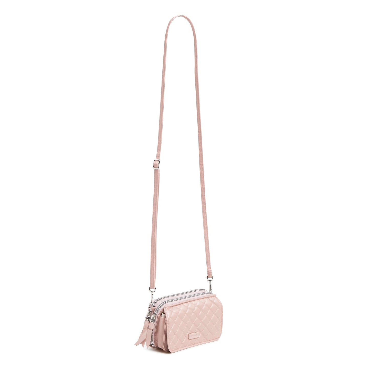 Vera Bradley Cotton All in One Crossbody Purse with RFID Protection