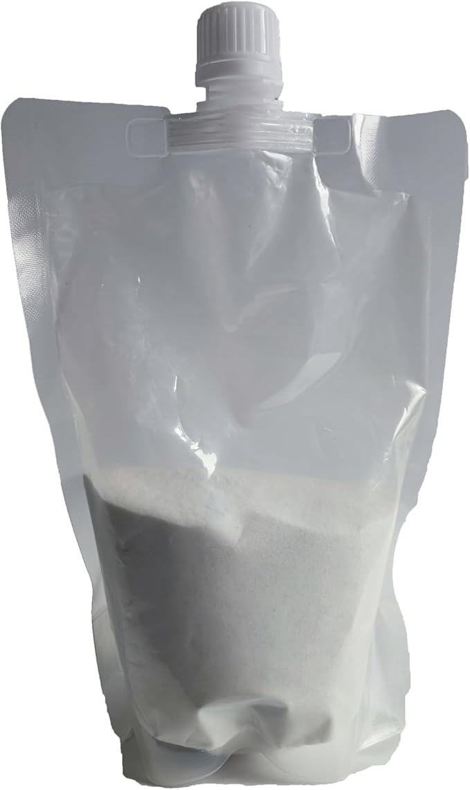 AOSWTLIF 1 Pound White Fine Quartz Sand - 80-120 Mesh, Ideal for Zen Gardens, DIY Painting, Incense Burners, Acrylic Texturing, Interior Decor & Vase Fillers