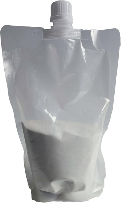 AOSWTLIF 1 Pound White Fine Quartz Sand - 80-120 Mesh, Ideal for Zen Gardens, DIY Painting, Incense Burners, Acrylic Texturing, Interior Decor & Vase Fillers