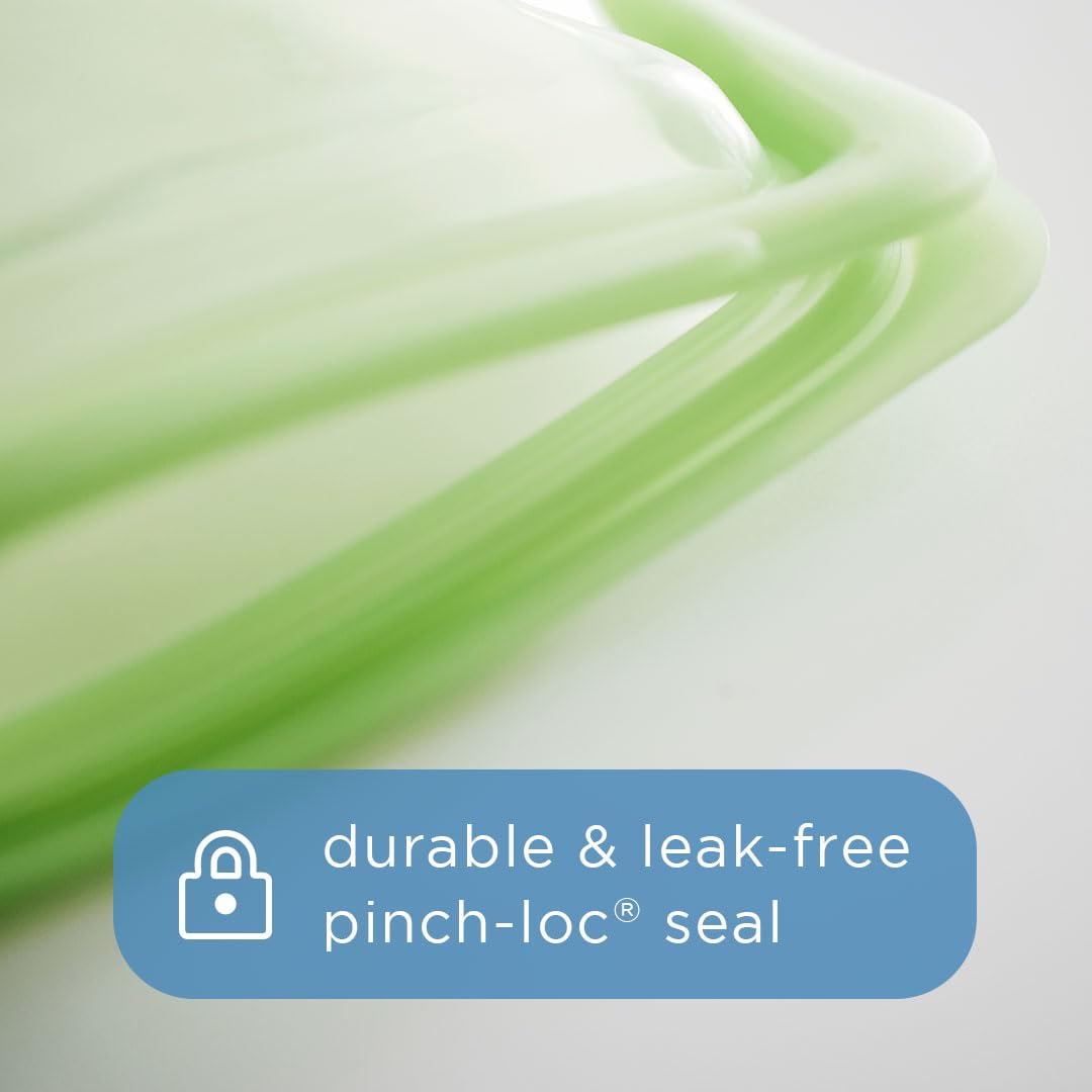 Stasher Premium Silicone Reusable Food Storage Bowl, Clear, Microwave, Sous Vide, Dishwasher, Oven and Freezer Safe, BPA Free, Leak-free, Eco-friendly, 4-Cup Bowl