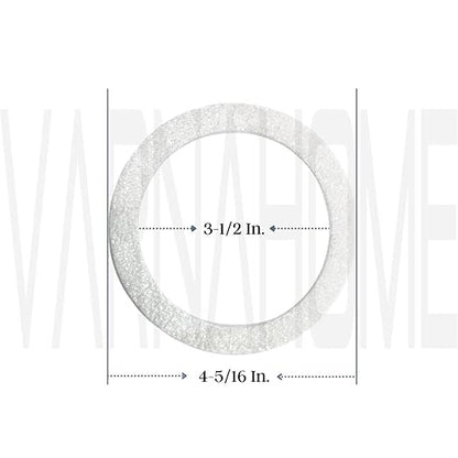 O-Ring Strainer Gasket Set, 2 EPE O-Ring Gasket, 1 Rubber Seal Ring and 1 Paper