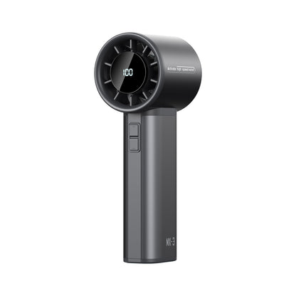 Sowmow Portable Handheld Turbo Fan, 100 Speeds Adjustable Mini Personal Fan, 4500mAh USB-C Rechargeable Battery Operated, Digital Display, Ultra-Quiet & Durable for Travel, Office, Gym, Outdoor Black