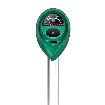 iPower 3-in-1 Soil Moisture/pH/Light Meter, Soil Test kit for Indoor & Outdoor Use, Suitable for House Plants, Garden, Lawn, Farm