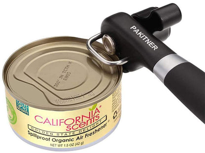 PAKITNER- Safe Cut Can Opener, Smooth Edge Can Opener - Handheld Easy Turn Knob, Manual Can Opener, Ergonomic Smooth Edge, Food Grade Stainless Steel Cutting Tool for Kitchen & Restaurant