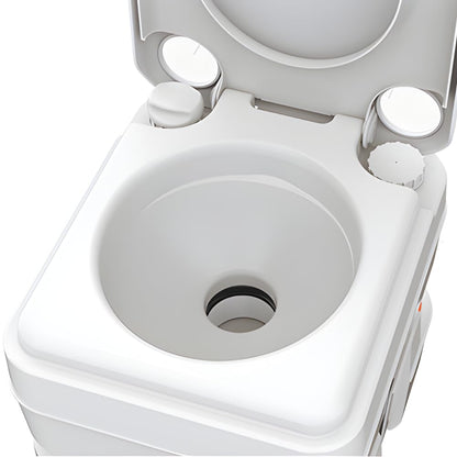 SEAFLO 5.3 Gal Multifunctional Portable Toilet | Large Capacity for Camping, RV, Boats, and More